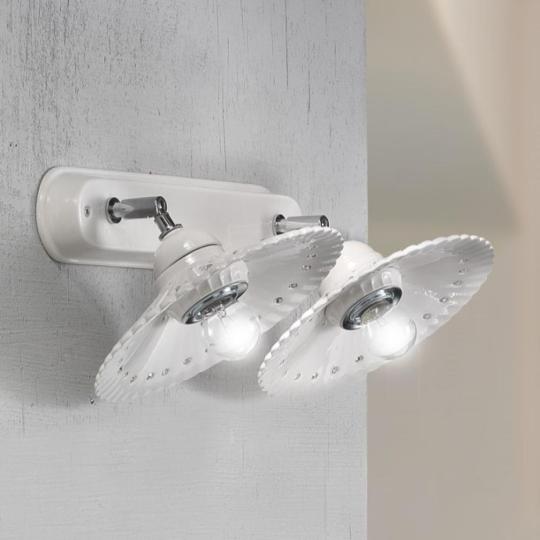 biela dvojhlavova klasicka keramicka nastenna lampa nastavitelna kristal elegantna luxus kuchyna obyvacka lampa svietnik mediteranska rustikalna lampy spalna obyvacka lameridiana obchod s interierovym dizajnom.jpg